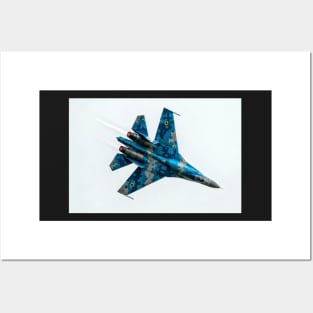 Sukhoi SU27 Posters and Art